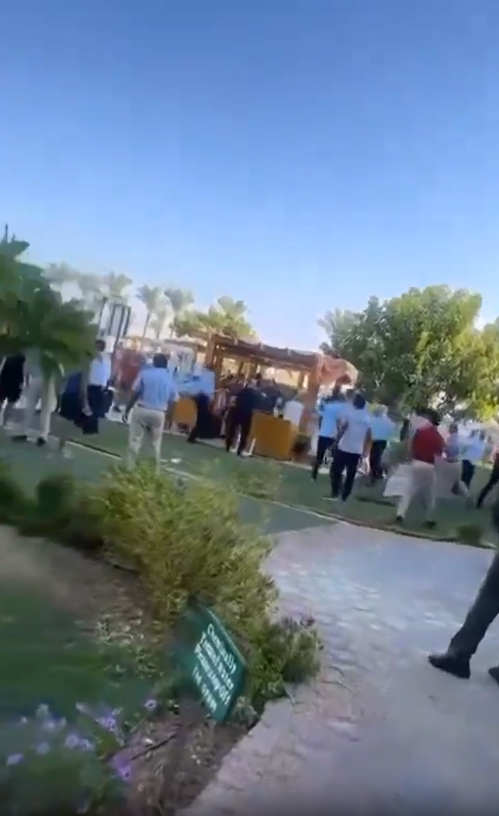 من موقع حادث طعن سائحين إسرائيلين في طابا ..متداول