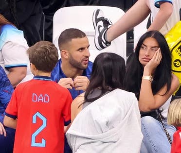 آني وكايل وأطفالهما في كأس العالم 2022
