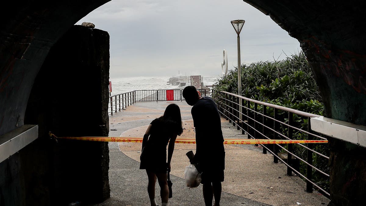 Taiwan Shuts Down As Typhoon Krathon Approaches