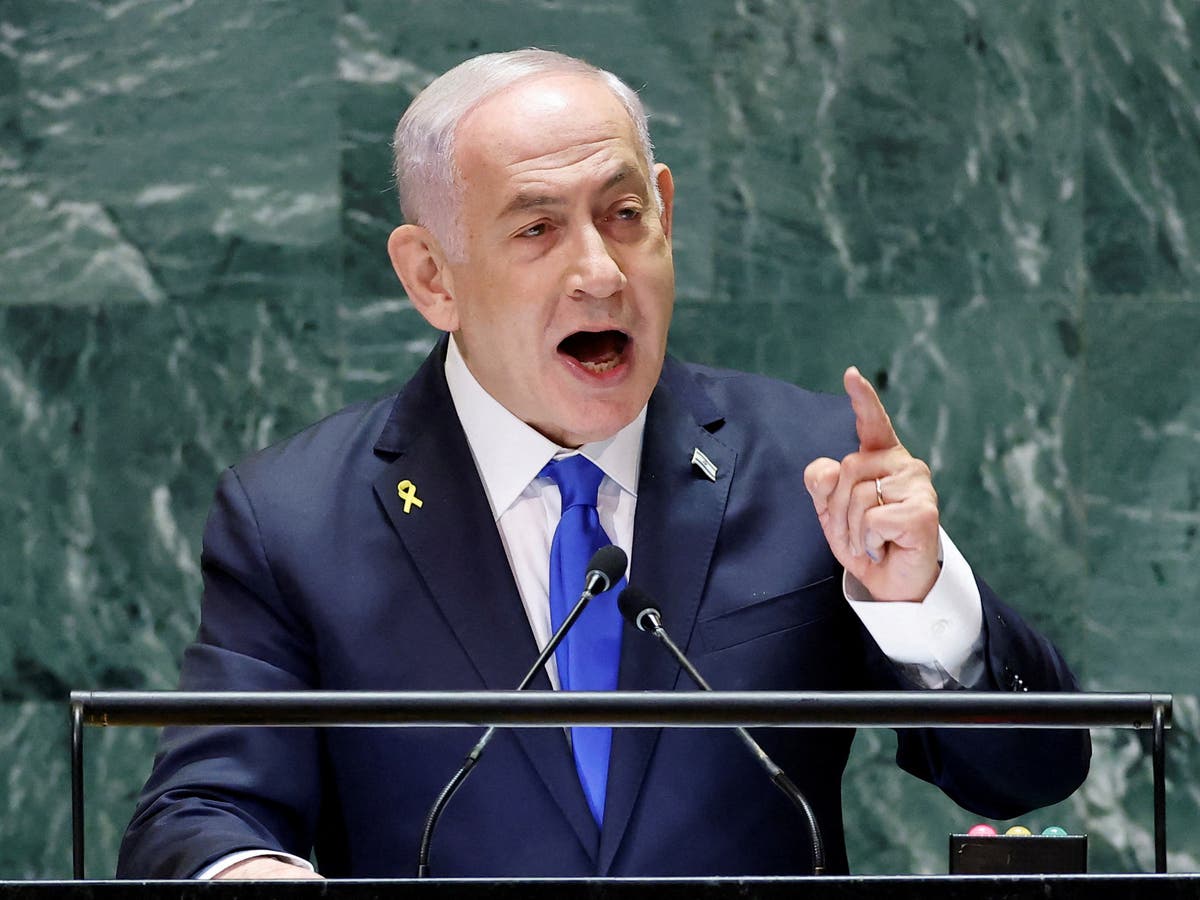 Netanyahu says Iran strives for nuclear bomb 'stockpile' to destroy Israel