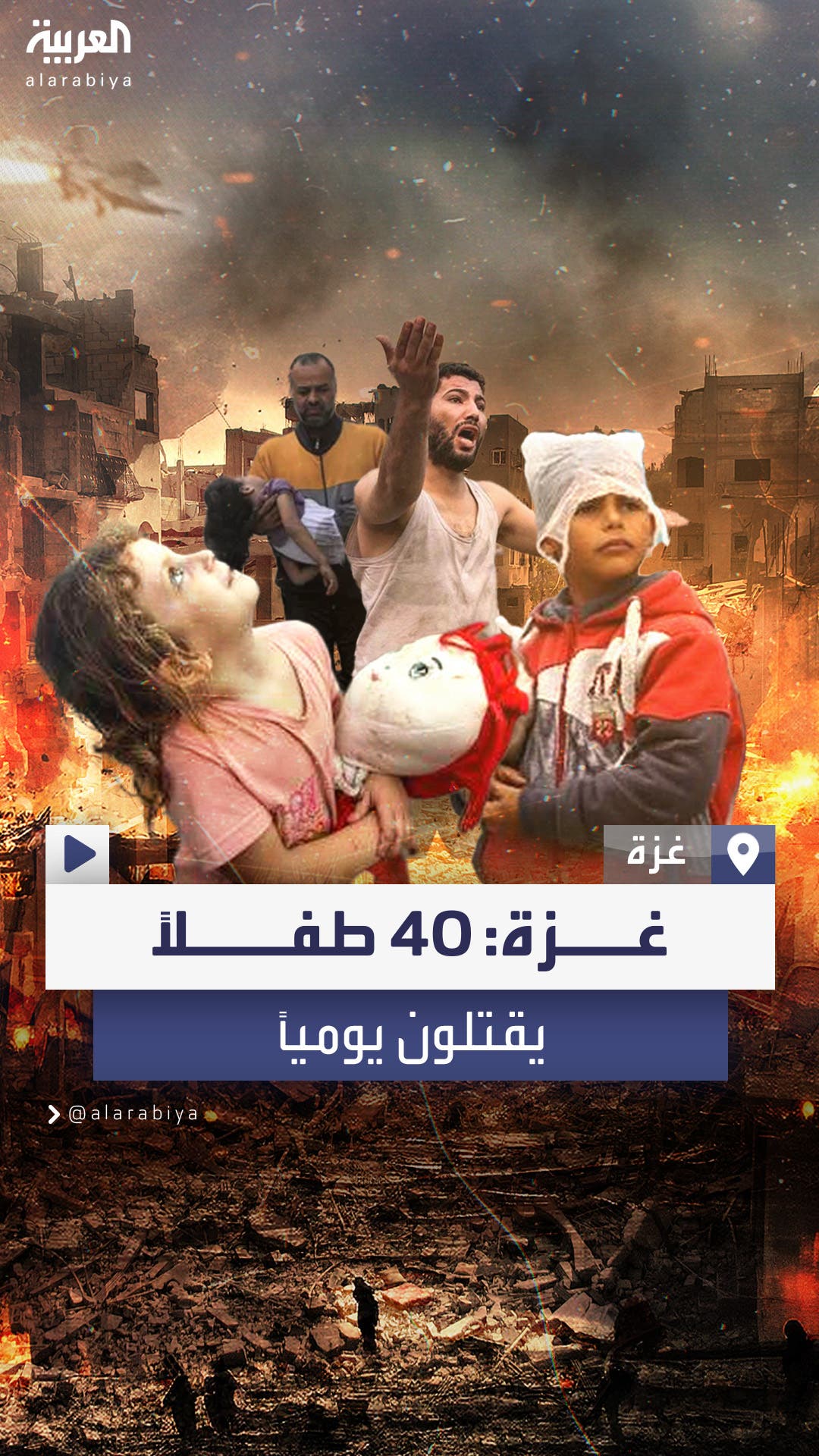  اليونيسف: غزة جحيم على الأرض للأطفال