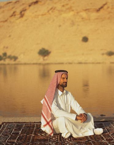 Novak Djokovic in Saudi Arabia. (Instagram)