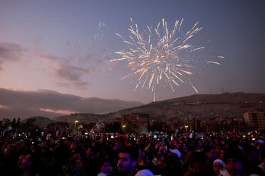 من الاحتفالات في دمشق - 20 ديسمبر 2024 رويترز