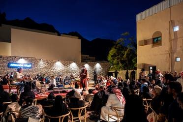 Bayt Al Hams (The Whispering House) by Tarek Atoui at the AlUla Arts Festival. (Image courtesy Royal Commission for AlUla)