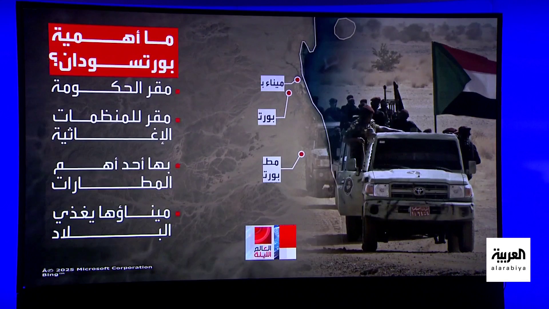 بورتسودان تحت نيران بورتسودان تحت نيران