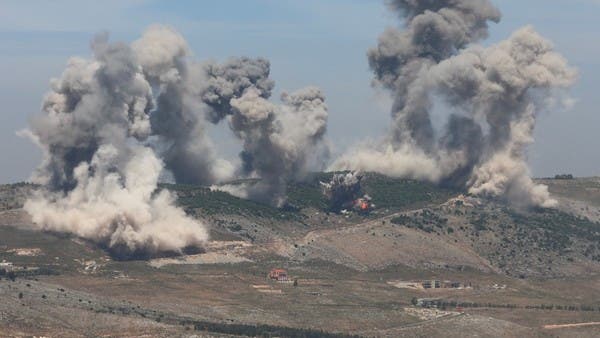 Israel launches heavy airstrikes in south Lebanon