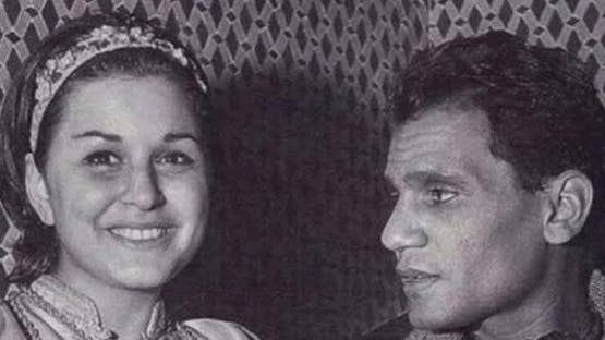 صورة تجمع الفنان عبد الحليم حافظ والفنانة سعاد حسني