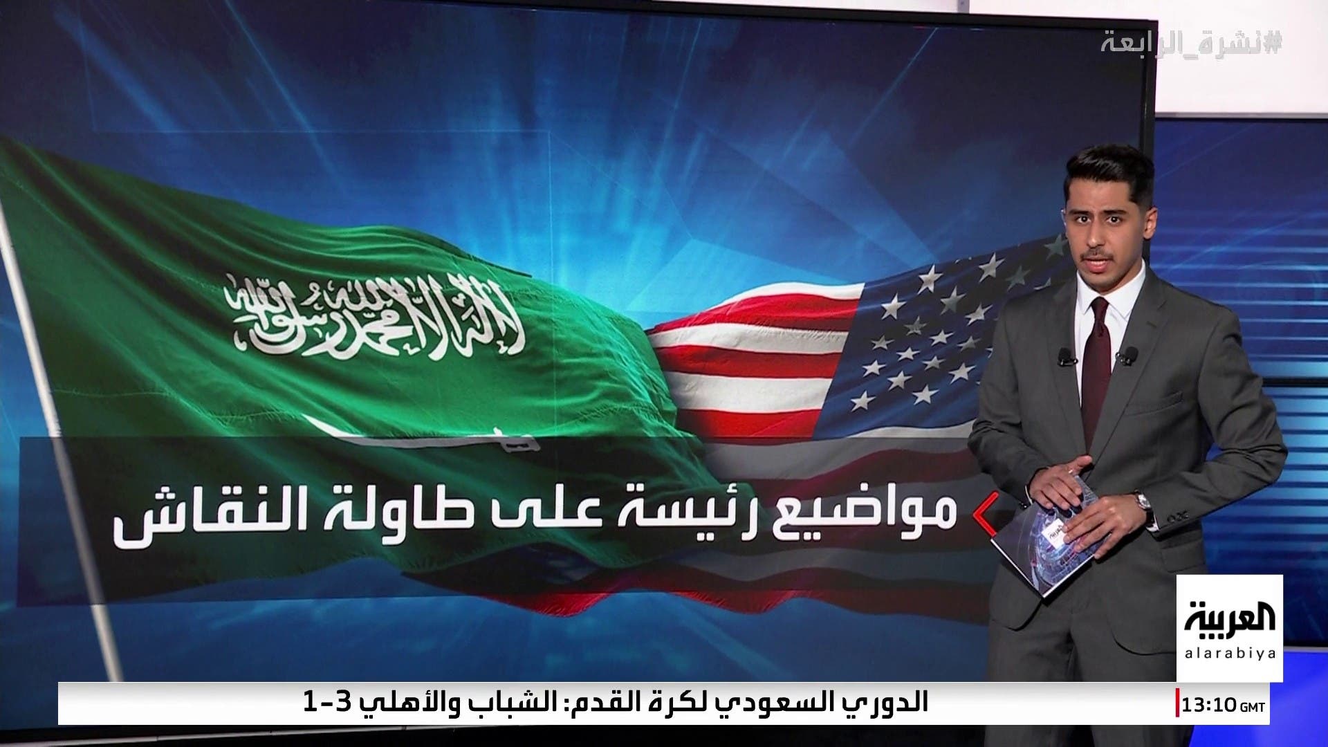 ترمب يبحث مع القيادة السعودية ملفات الأمن الإقليمي والطاقة ترمب يبحث مع القيادة السعودية ملفات الأمن الإقليمي والطاقة