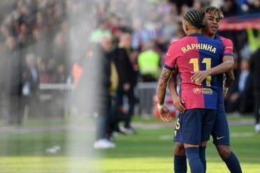 قدم لامين يامال ورافينيا موسما استثنائياً مع برشلونة