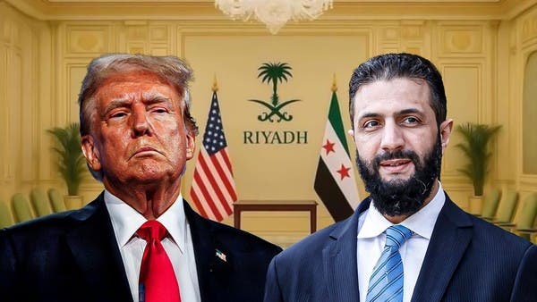 Trump meets Syrian President al-Sharaa in Riyadh
