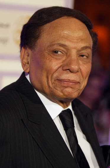 الفنان المصري عادل إمام بمهرجان الدوحة ترايبيكا السينمائي 2010- فرانس برس