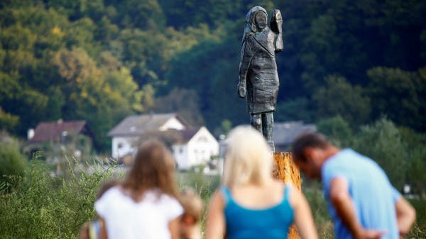 Police investigate disappearance of Melania Trump’s statue in her native ...