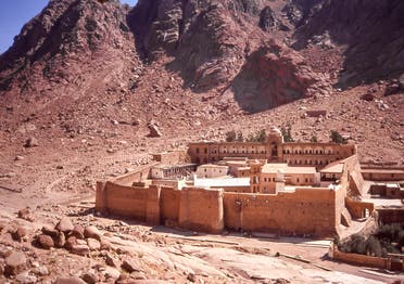 دير سانت كاترين في سيناء - آيستوك