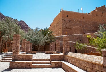 من دير سانت كاترين في سيناء - آيستوك