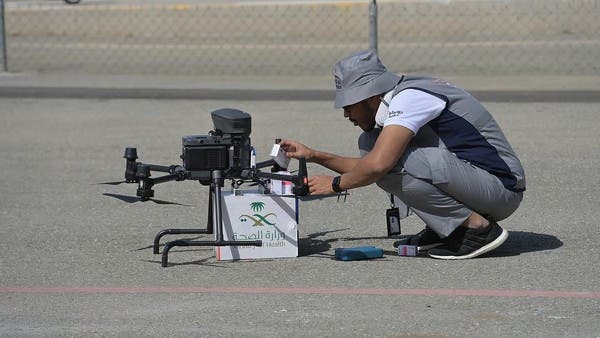 نجاح أول تجربة لنقل الأدوية عبر طائرات ”درونز” في المشاعر المقدسة