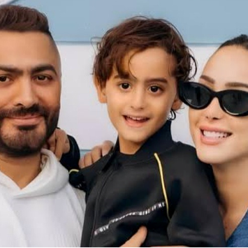 خروج نجل تامر حسني من العناية المركزة ووضعه تحت الملاحظة