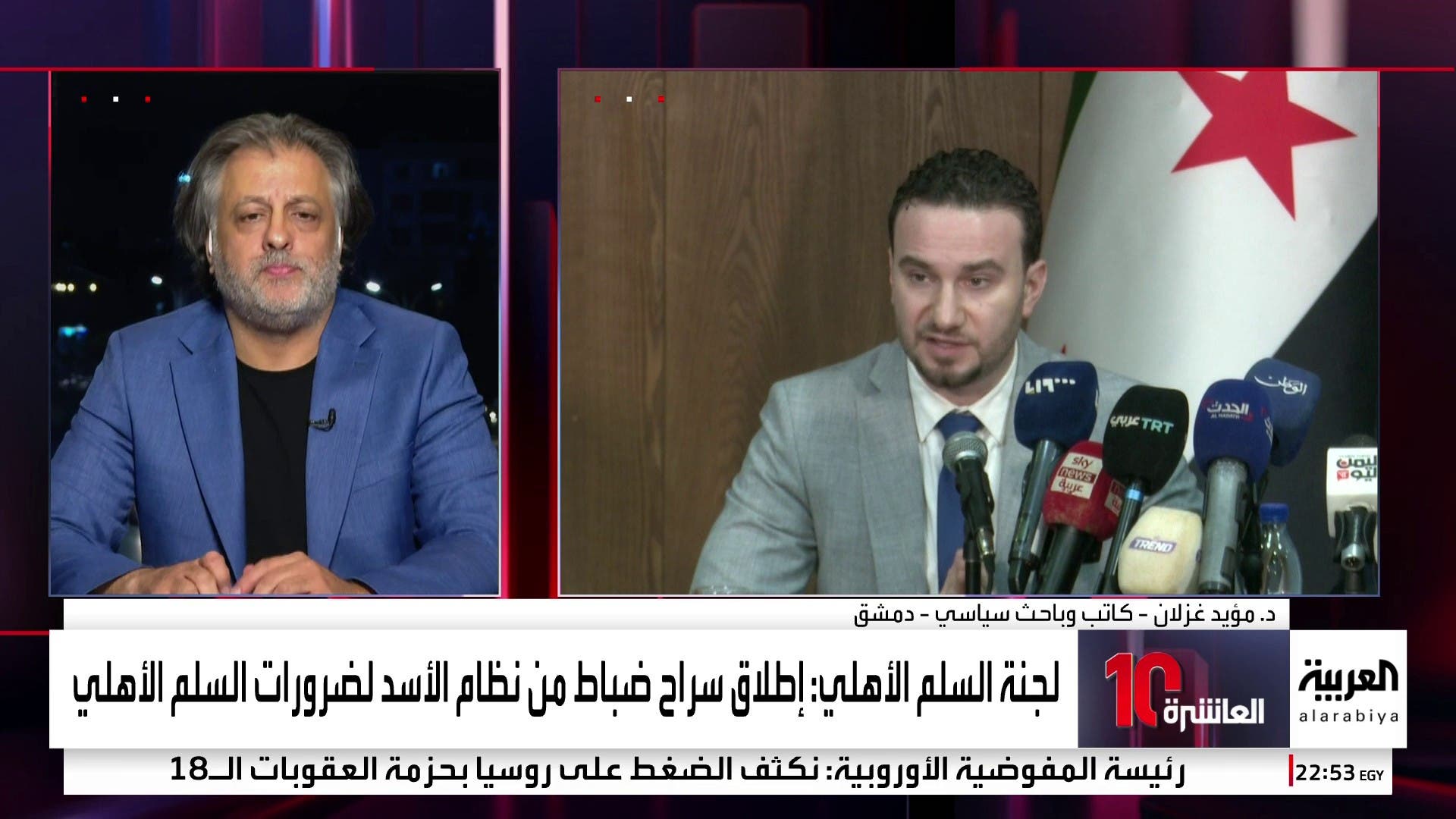 الدكتور مؤيد غزلان الكاتب والباحث السياسي