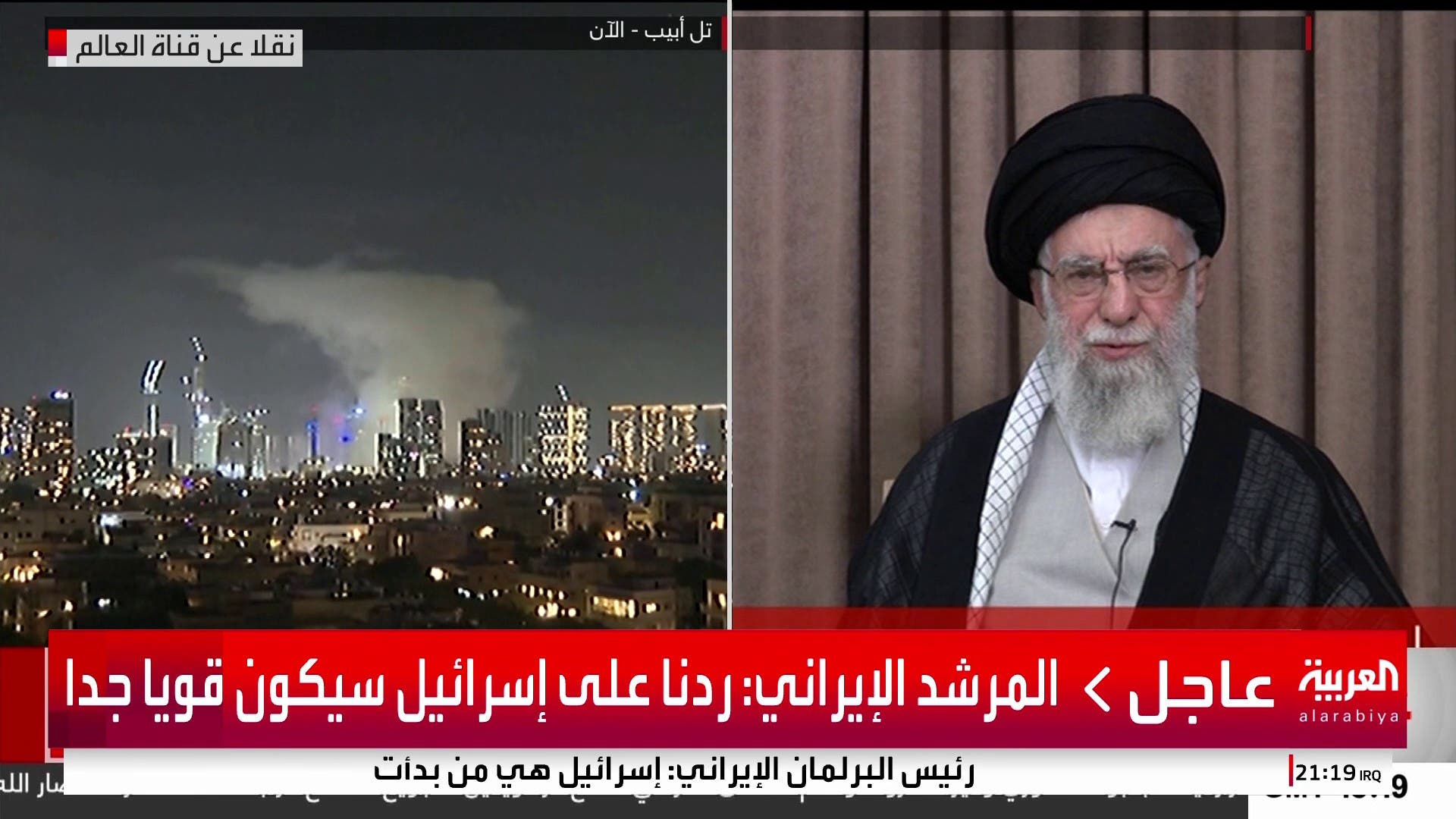 خامنئي: ردنا على إسرائيل بدأ خامنئي: ردنا على إسرائيل بدأ