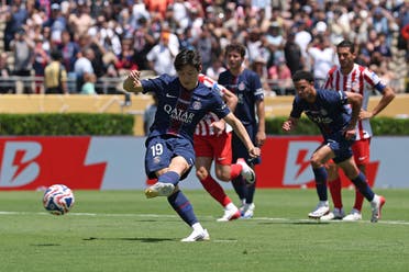 تم إخفاء هوية اللاعب الكوري الجنوبي خلال بث ركلة الجزاء في كوريا الشمالية