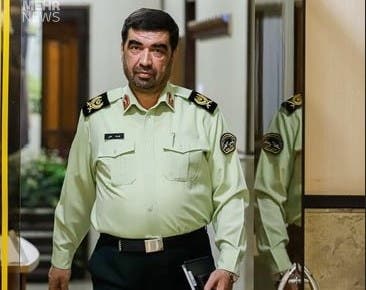 نائب رئيس استخبارات الشرطة ، العميد علي رضا لطفي (وكالة مهر)