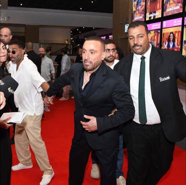 أحمد السقا من العرض الخاص للفيلم