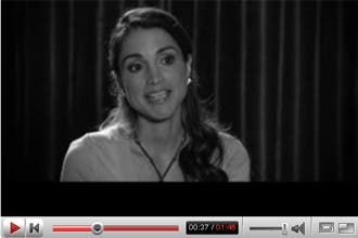 Jordan's Queen Rania launches YouTube forum