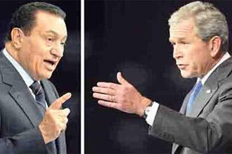Mubarak snubs Bush at World Economic Forum