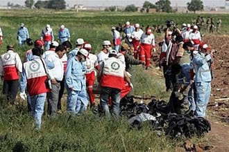 الرئيس الإيراني يطلب التحقيق في كارثة تحطم طائرة الركاب
