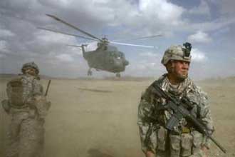 UK troops lead major NATO Afghan assault
