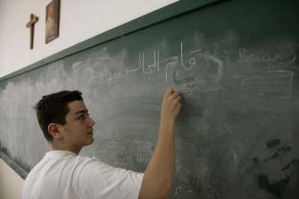 In multilingual Lebanon, Arabic falls behind