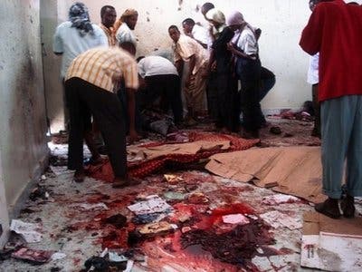 Death toll from Somali mosque blast reaches 39