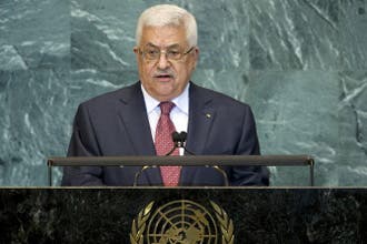 Abbas vows peace and urges settlement end