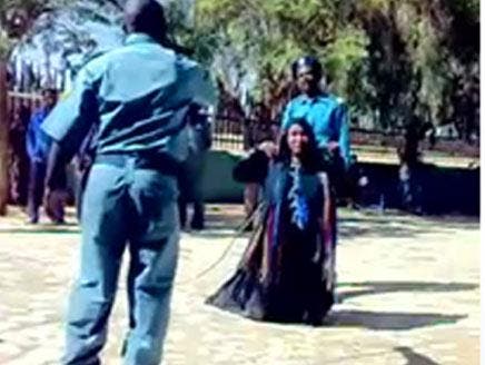 Khartoum probes 'whipping video of woman by police