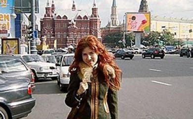 Russian Spy Anna Chapman Gets Lion Cub