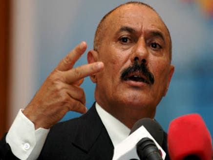 صالح يدعو معارضيه لمغادرة اليمن ويصفهم بـ&quot;الدجالين والعملاء&quot;