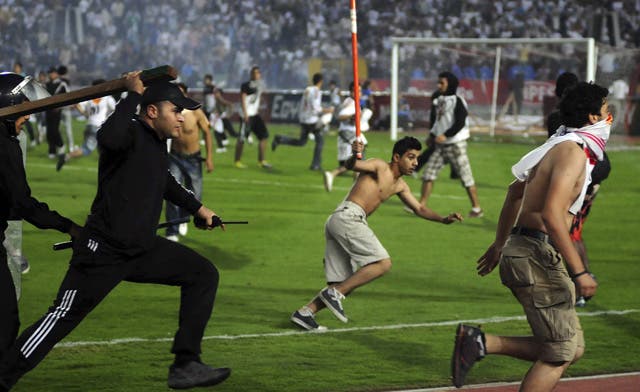 Egyptian Interior Ministry threatens to cancel soccer league if fan violence continues