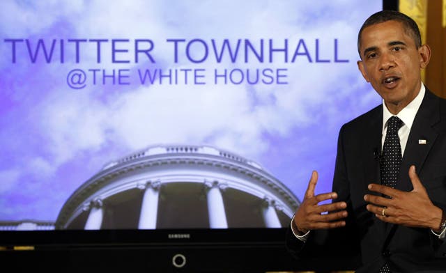 Obama’s Twitter followers surge past 9 million after a ‘Twitter Town Hall’