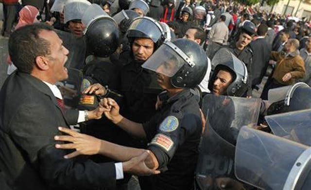 ‘Did you beat up protesters, Officer? Never mind. Egypt will only reshuffle your job’