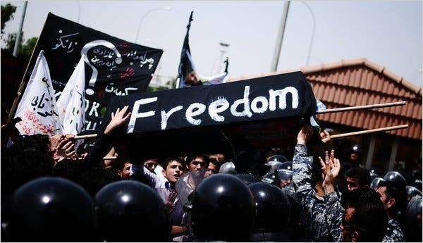 Rights group says draft law on demonstrations would erode the rights of Iraqi citizens