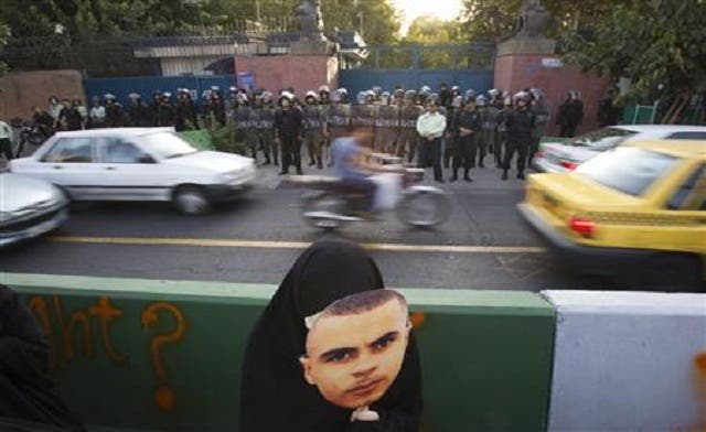 Iranians protest over UK police ‘savagery’ in riots