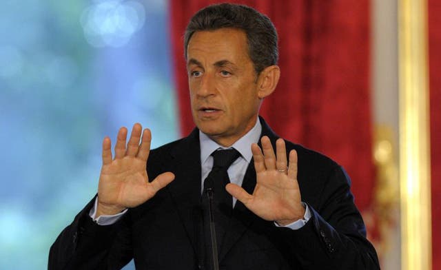 Sarkozy says Iran nuclear bid could provoke preemptive military action