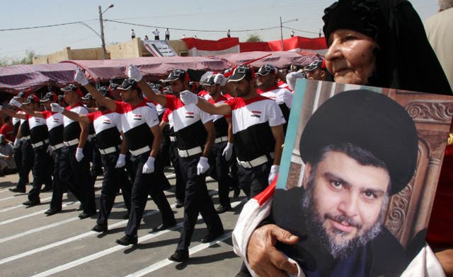 Supporters of Shiite cleric Sadr take to Iraq’s streets