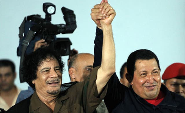 Venezuela’s Chavez says Muammar Qaddafi is ‘martyr’