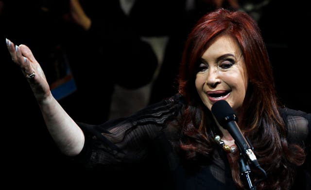 Argentine president is cruising toward re-election