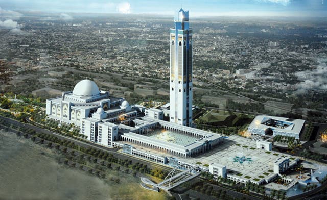 Cornerstone laid for $1.3-billion Grand Mosque of Algiers; will be among world’s largest