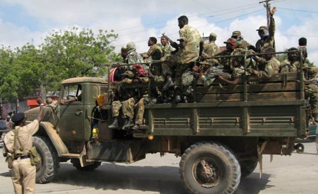 Ethiopian soldiers and tanks bolster force in Somalia