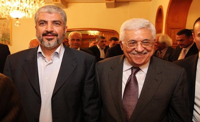 Palestinian president, Hamas leader iron out disputes over unity deal in Cairo