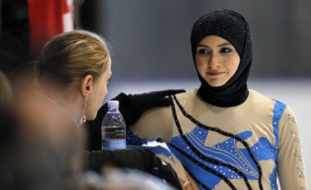 Zahra Lari, the ‘Ice Princess’ in the hijab
