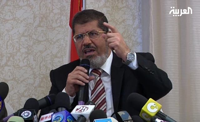 Brotherhood’s Mursi dispels fears of possible Islamic state in Egypt