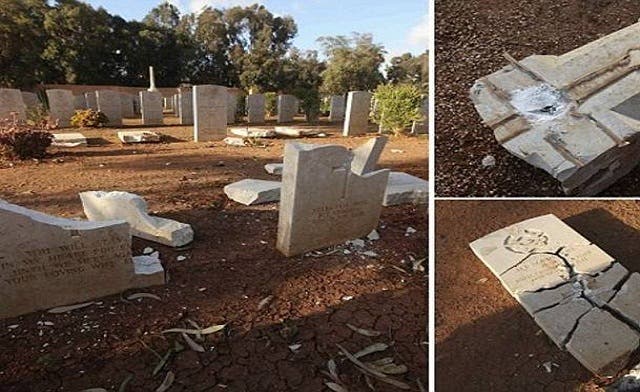 WWII graves desecrated again in Libya